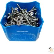 تصویر پیچ چوب ایرانی چهار سو سایز (2*8) 5 سانتی متری نازک پک 144 عددی Irani (2×8) 5cm Wood screw