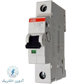 تصویر کلید مینیاتوری ABB تکفاز 25 آمپر تیپ C 