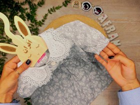 تصویر پیرهن یقه گیپور 