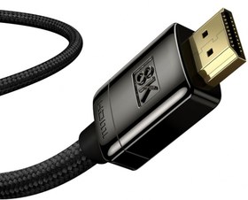 تصویر کابل 2 متری HDMI بیسوس WKGQ000101 Baseus WKGQ000101 2M HDMI 8K Cable