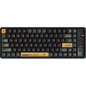 تصویر کیبورد مکانیکال لوفری باسیم و بی سیم Xiaomi WANDERFREE OE901 KEYBOARD Xiaomi Lofree WANDERFREE OE901