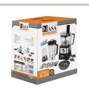 تصویر غذا ساز چند کاره ناسا الکتریک مدل ns-626 اصل با 18 ماه گارانتی 