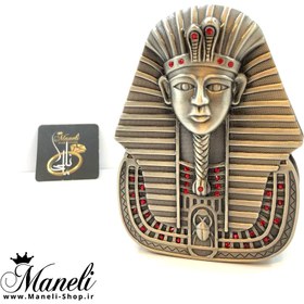 تصویر جعبه جواهری مدل مصری فلزی 140028 