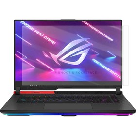 تصویر محافظ صفحه هیدروژل برند راکسپیس و ماهوت مناسب لپ تاپ ASUS rog strix g15 