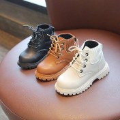 تصویر 1665- کفش نیم بوت ساده کشباف 