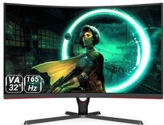 تصویر مانیتور خمیده گیمینگ 32 اینچ ای او سی مدل CQ32G3SE AOC CQ32G3SE 32 Inch VA Curved Gaming Monitor