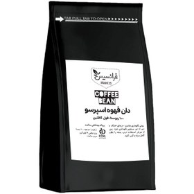 تصویر دانه قهوه 100% روبوستا فرانسیس - 2000 گرم 