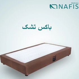 تصویر باکس یا تخت هتلی تشک نفیس Box or hotel bed with exquisite mattress