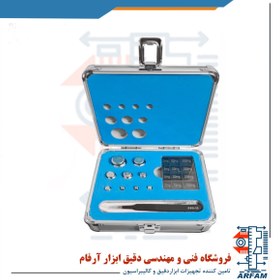 تصویر جعبه وزنه استیل کالیبراسیون کلاس F1 Calibration Weight Steel Class F1 1mg-100gr