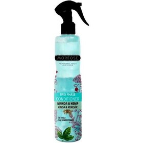 تصویر اسپری دوفاز مورفوس مدل QUINOA & HEMP حجم 400 میلی لیتر Morfose QUINOA & HEMP Two Phase Conditioner 400ml