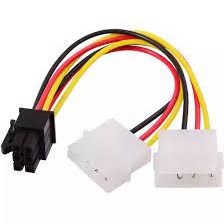 تصویر کابل برق ۶ پین گرافیک 