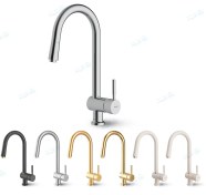 تصویر شیر آشپزخانه شاوری شودر مدل مونوکوپلاس رنگ کروم 