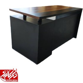 تصویر میز کارشناسی کد ۶۶۵k ابعاد ۱۴۰*۱۶۰*۱۸۰ سه کشاب 