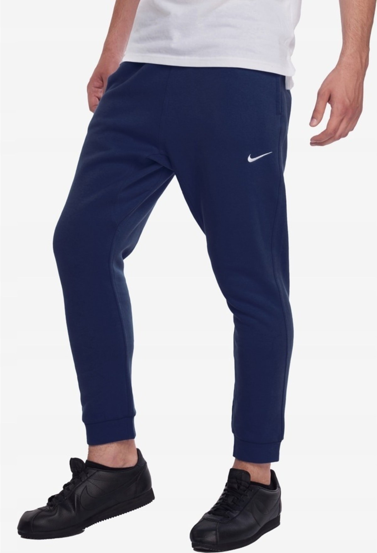 Fleece tapered online joggers