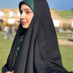 تصویر چادر عبا یا جده یا اصیل نگین دار 