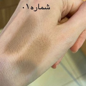 تصویر سایه ابرو دو رنگ این لی - 01 Brow Powder Due INLAY