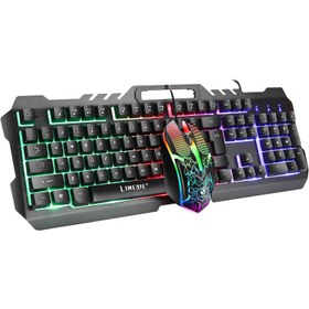 تصویر ست گیمینگ لایماید مدل METAL STORM T21 