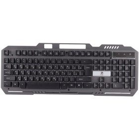 تصویر کیبورد گیمینگ سیم دار پی نت (P-net) مدل KB-1700 P-net Gaming Keyboard Model KB-1700