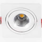 تصویر هالوژن 9وات شعاعCOB/چراغ سقفی توکار SH-6301-9W 