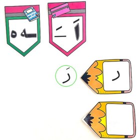 تصویر جدول دوستی لمینتی آموزشی ترکیب صامت و مصوت با جدول دوستی