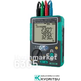 تصویر پاورمتر کیوریتسو مدل 6305 دیجیتال Power Meter KEW 6305