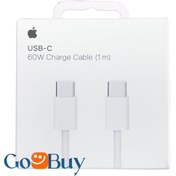 تصویر کابل شارژ اورجینال اپل 60وات دو سر تایپ سی Apple Type-C 60W Cable 