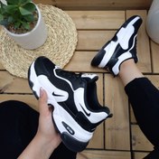 تصویر کفش اسپرت نایکی مدل ۱۱۰۳ رنگ سفید مشکی زنانه 