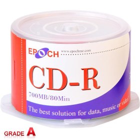 تصویر سی دی خام ایپاک باکس دار 50 عددی (Epoch) ا Epoch CD-R Epoch CD-R