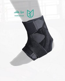 تصویر قوزک بند نئوپرنی فنردار با کش لیگامانی آدور Ador Splint Neoprene Anke Support