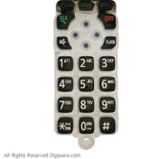 تصویر صفحه کلید تلفن بیسیم پاناسونیک مدل KX-TGA381 