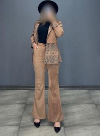 تصویر کت و شلوار غنچه کد 0821 