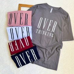 تصویر تیشرت زنانه لانگ اوور کد 1141 