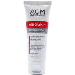 تصویر کرم ضد جوش سبیونکس تریو ای سی ام (40 میل) Acm Sebionex Trio Anti Imperfection Soothing Cream-40ml