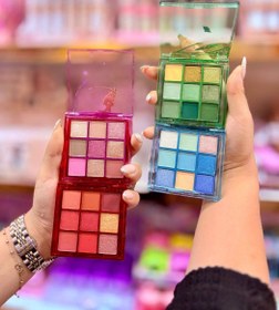 تصویر سایه چشم فانتزی شاین دار و مات - ابی 