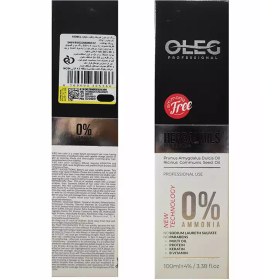 تصویر رنگ مو بلوند طلایی تیره شماره 6.3 اولگ (OLEG) بدون آمونیاک حاوی ترکیبات گیاهی (HERBAL OILS) حجم 100 میلی لیتر 