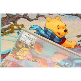 تصویر فرش کودک طرح پو آنا