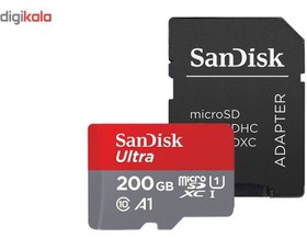 تصویر مموری کارت 200 گیگابایت Sandisk مدل ULTRA 