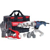 تصویر اتو لوله توسن مدل 7135 ظرفیت 1350 وات با کیف برزنتی 