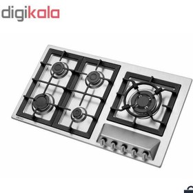 تصویر گاز استیل البرز مدل S-5959i استیل Steel Alborz Plate Gas Stove S5959i Model