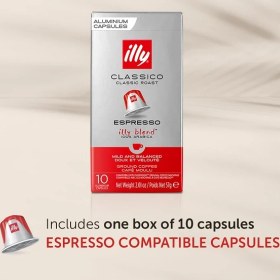 تصویر کپسول دستگاه نسپرسو ایلی Illy سری Classico مدل 