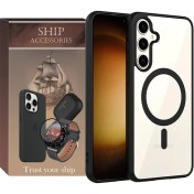 تصویر کاور گوشی سامسونگ مدل S23 FE با طراحی شارژ بی‌سیم 