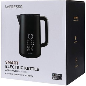 تصویر کتری برقی هوشمند لپرسو مدلLPTPSKBK LePresso Smart Electric Kettle