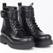 تصویر نیم بوت زنانه چرمی کد WBTi6923 