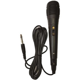 تصویر ميکروفون سيمی مدل داینامیک جک 6.3 ميليمتری Dynamic microphone