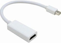 تصویر Mini Display Port DP to HDMI Adapter Cable for Apple Mac Book Pro Mini Air 