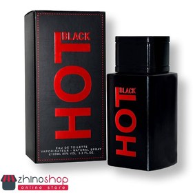 تصویر ادکلن هات بلک مردانه 100ml اصلی Hot Black cologne for men