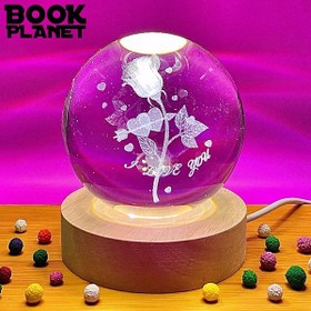 تصویر گوی شیشه ای طرح 1 