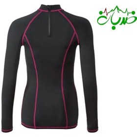 تصویر راشگارد آستین بلند زنانه برند Mistral کد ۵ Rash Guard ،Skin Suit ،Lycra suit