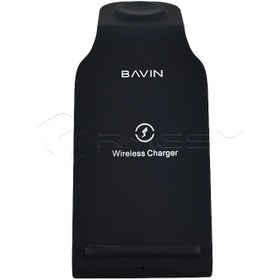 تصویر شارژر وایرلس باوین مدل Pc055 Bavin wireless charger model Pc055