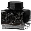 تصویر جوهر خودنویس رنگ Logos Black پیرکاردین Pierrecardin Logos Black 50 ml Ink Bottle